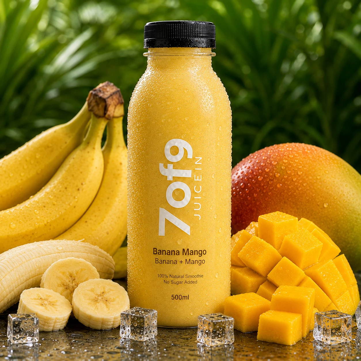 Banana Mango Smoothie by 7of9 JuiceIN