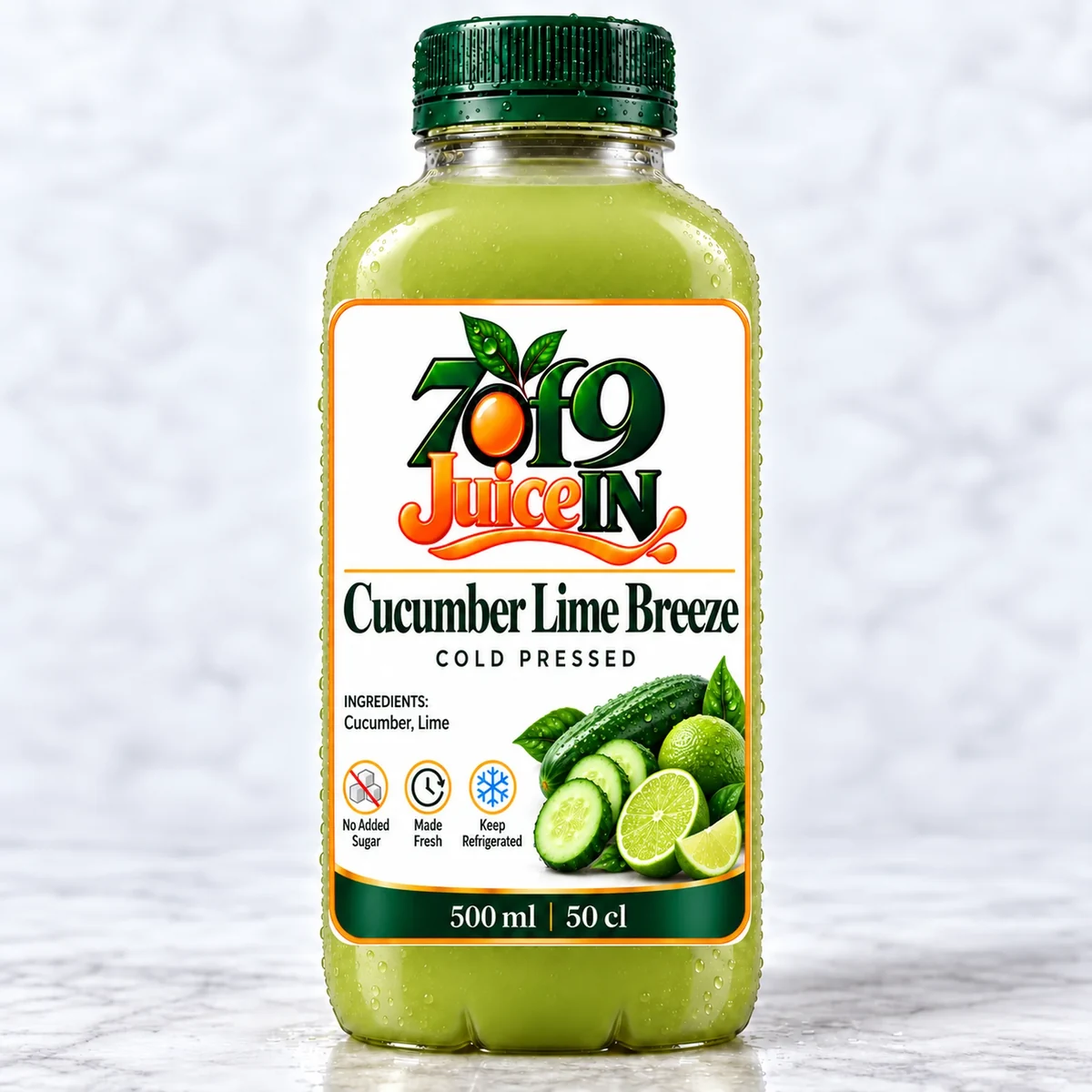 Cucumber Lime Breeze by 7of9 JuiceIN