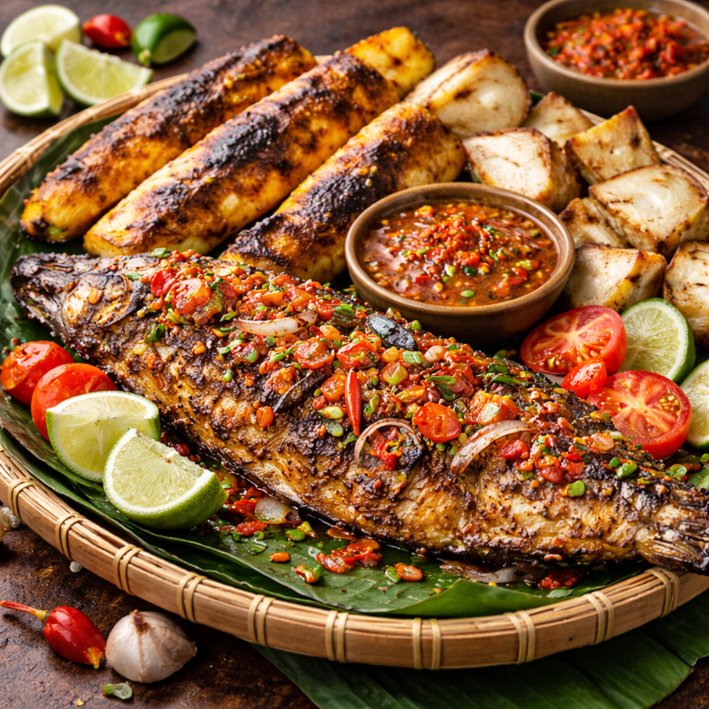 Bole (roasted plantain) image