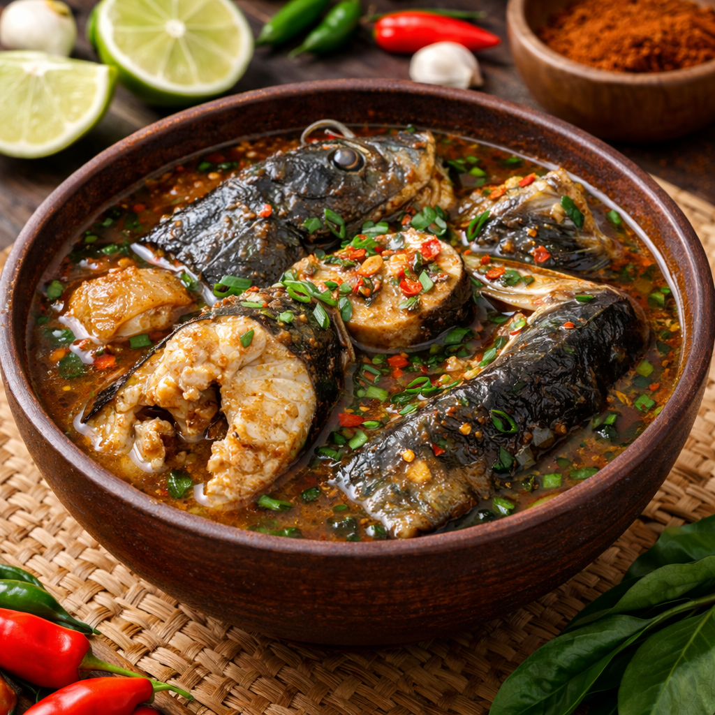 Catfish pepper soup image
