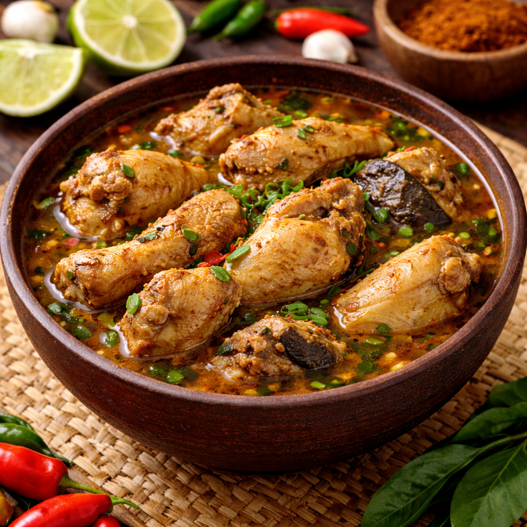 Chicken pepper soup image
