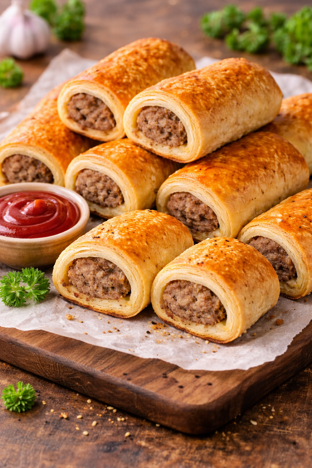 Sausage rolls image