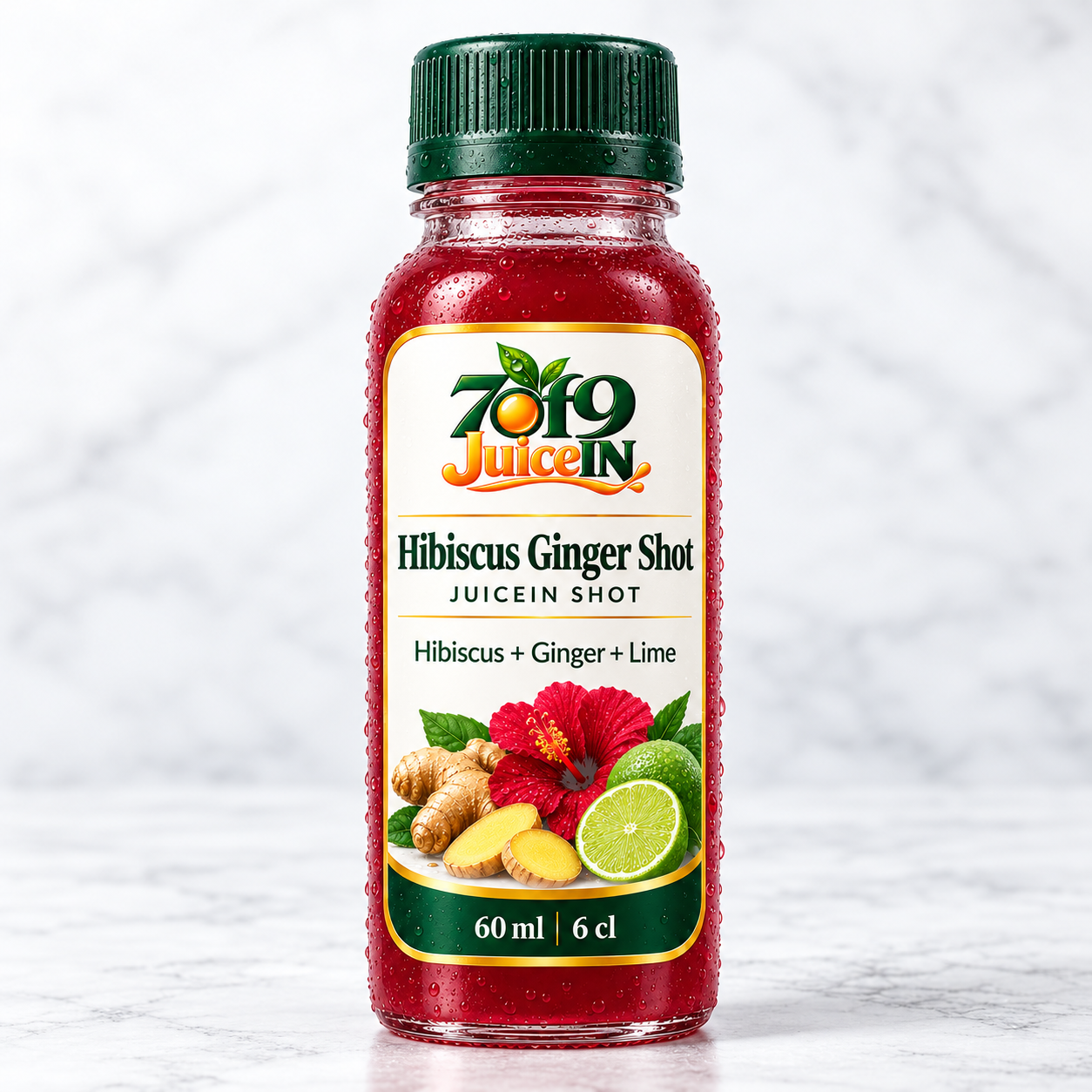 Hibiscus Ginger Shot